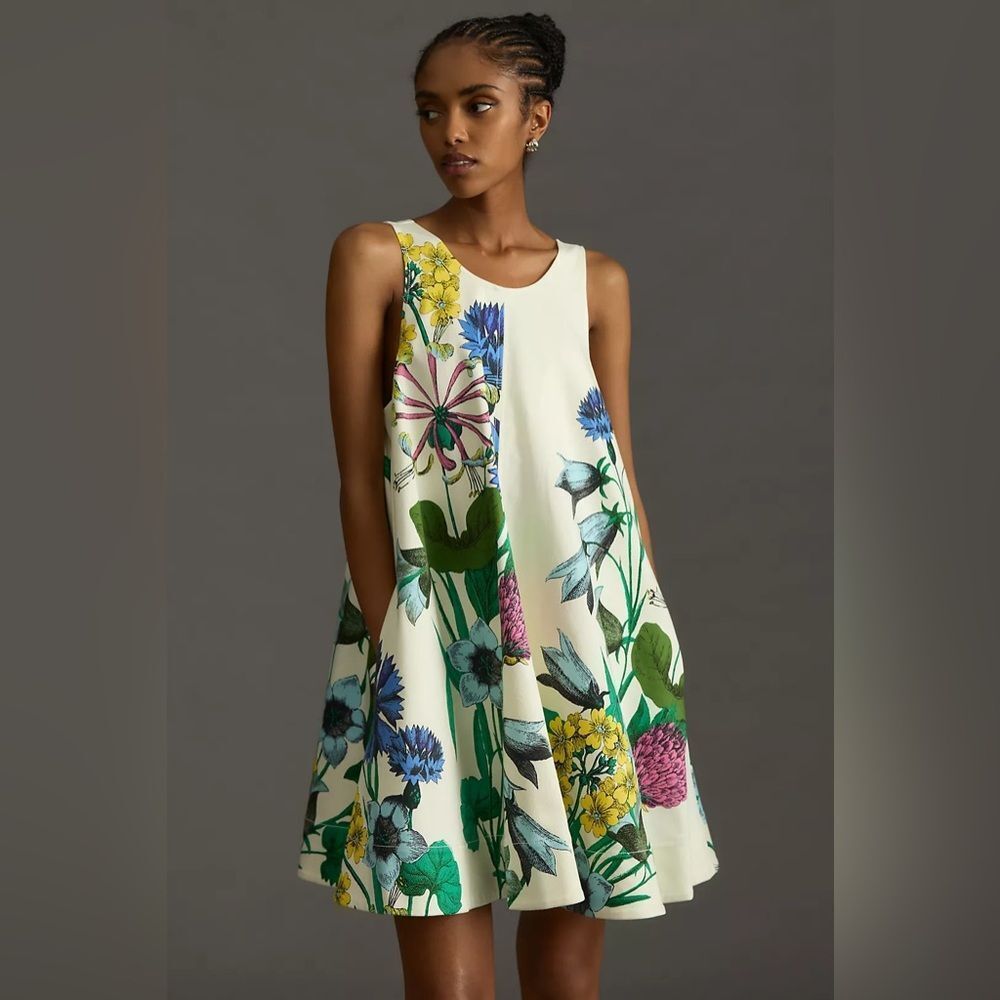 New Anthropologie Maeve The Keiko Mini Dress by Maeve size Xs